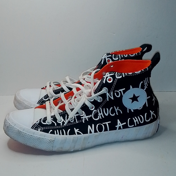 * READ DESC* Converse Unt1tl3d Men's High-top Sneakers "NOT A CHUCK" - Picture 1 of 11